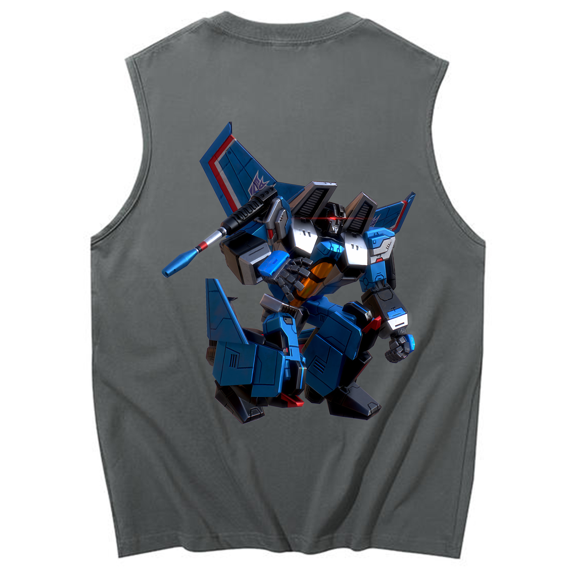 （画像用） Transformers トランスフォーマー コットン100％タンクトップ（背面プリント）
